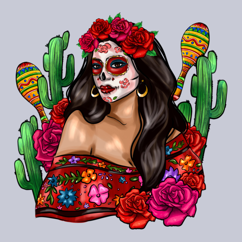 Mexico Girl Heavyweight Hoodie by Zillion Design Studio | Teevron