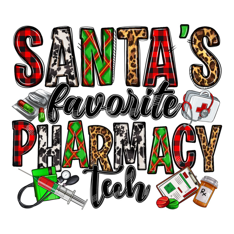 Santa's Favorite Pharmacy Tech Premium Hoodie by Jasminsmagicworld | Teevron