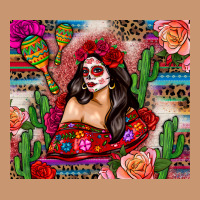 Mexico Girl Serape Heavyweight Hoodie | Teevron