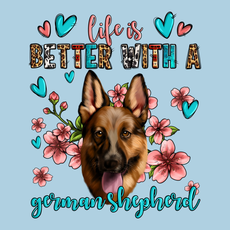 Life Is Better With A German Shepherd Premium Hoodie by Jasminsmagicworld | Teevron