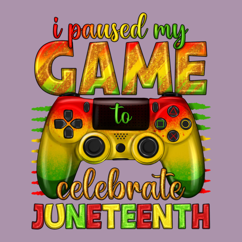 I Paused My Game Celebrate Juneteenth Heavyweight Hoodie by texasbilliewilder | Teevron