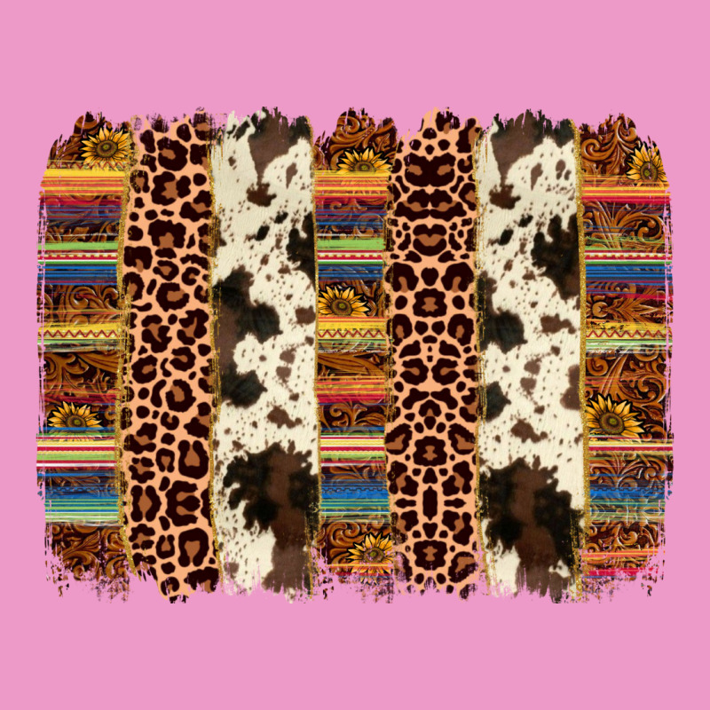 Serape Sunflower Cowhide Leopard Brushstroke Urban Hoodie by AdoDesignShop | Teevron
