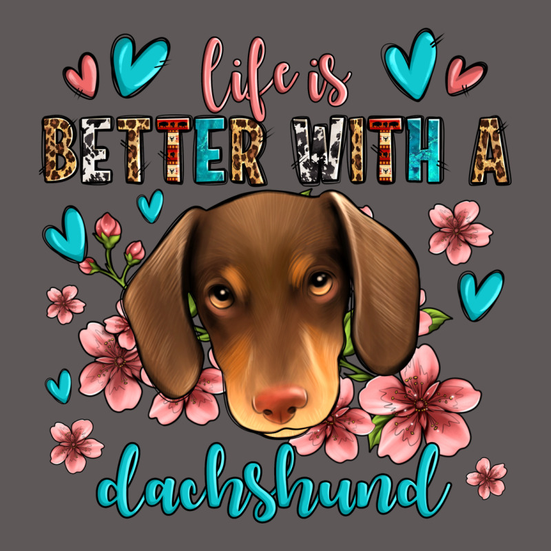 Life Is Better With A Dachshund Premium Hoodie by Jasminsmagicworld | Teevron