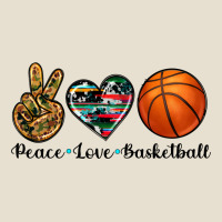 Peace Love Basketball Urban Hoodie | Teevron