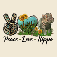 Peace Love Hippo Premium Tee | Teevron