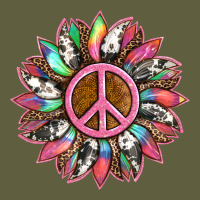 Sunflower And Tie Dye With Peace Sign Vintage Tee | Teevron