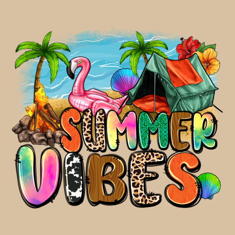 Summer Vibes Camp Heavyweight Hoodie by Zillion Design Studio | Teevron