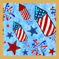 4th Of July Firecracker And Star Seamless  Pattern Premium Hoodie | Teevron