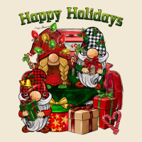 Happy Holidays Gnomes Truck Ladies Tee | Teevron