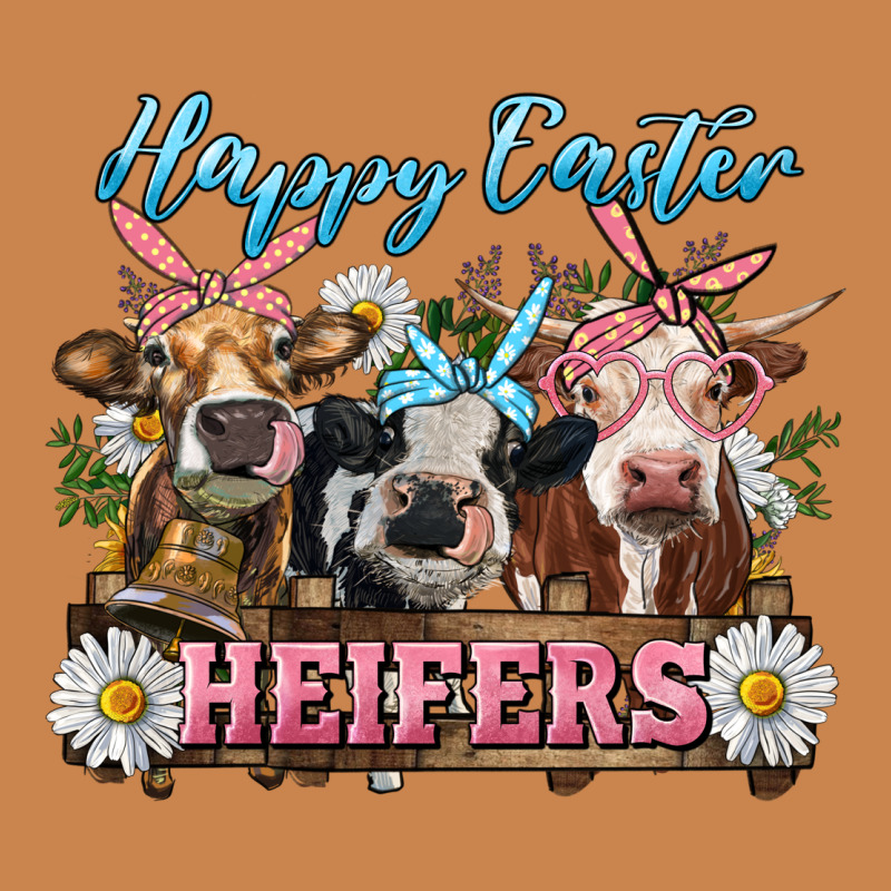 Happy Easter Heifers Heavyweight Hoodie by RanaPortraitStore | Teevron