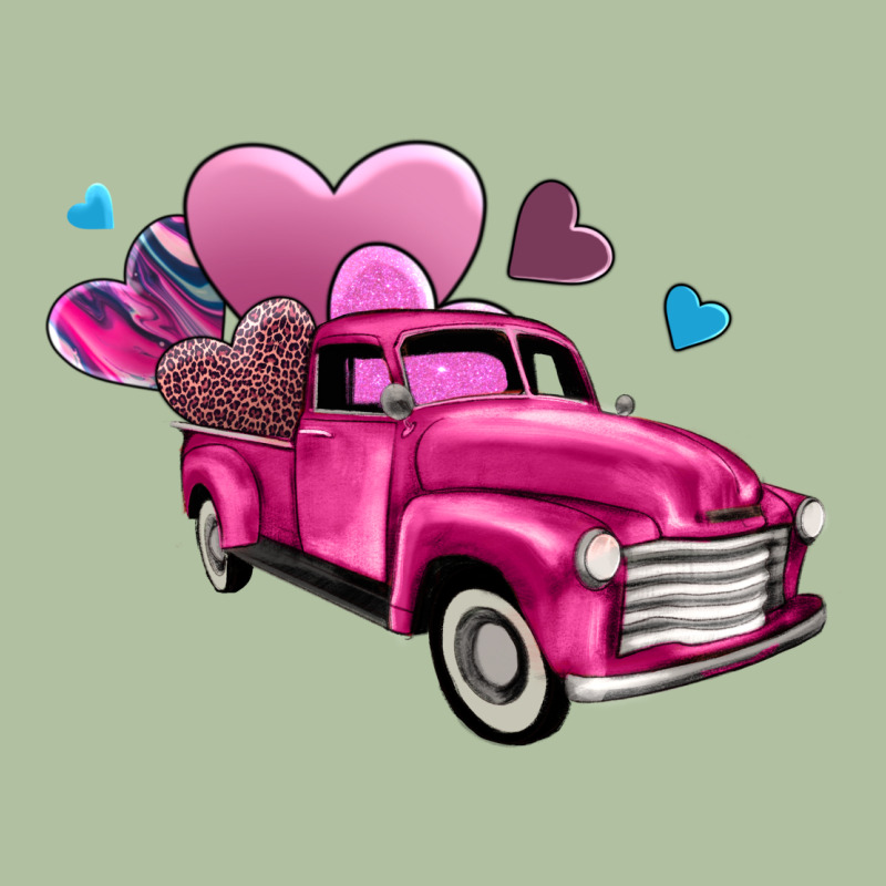 Truck With Hearts Urban Hoodie by AdoDesignShop | Teevron