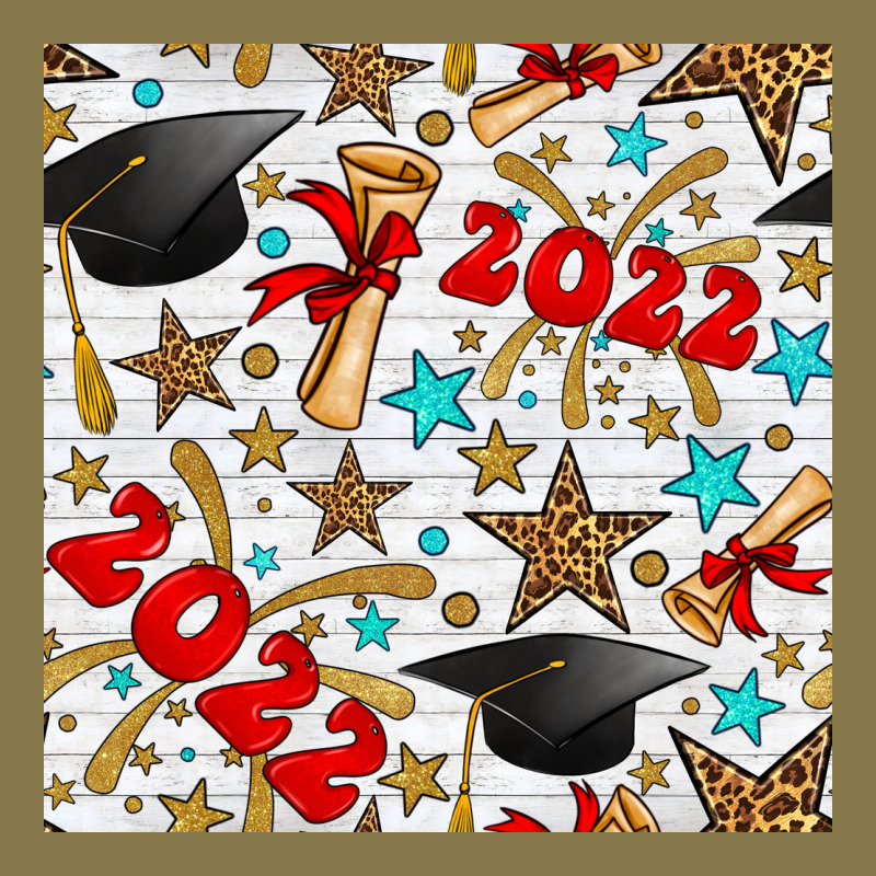 Graduation 2022 Seamless Pattern Premium Hoodie by BundleAndBundleShop | Teevron