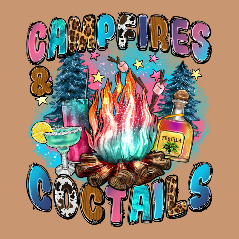 Campfires And Coctails Heavyweight Hoodie by Zillion Design Studio | Teevron