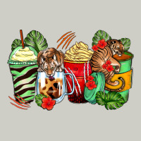 Tiger Coffee Cups Heavyweight Hoodie | Teevron