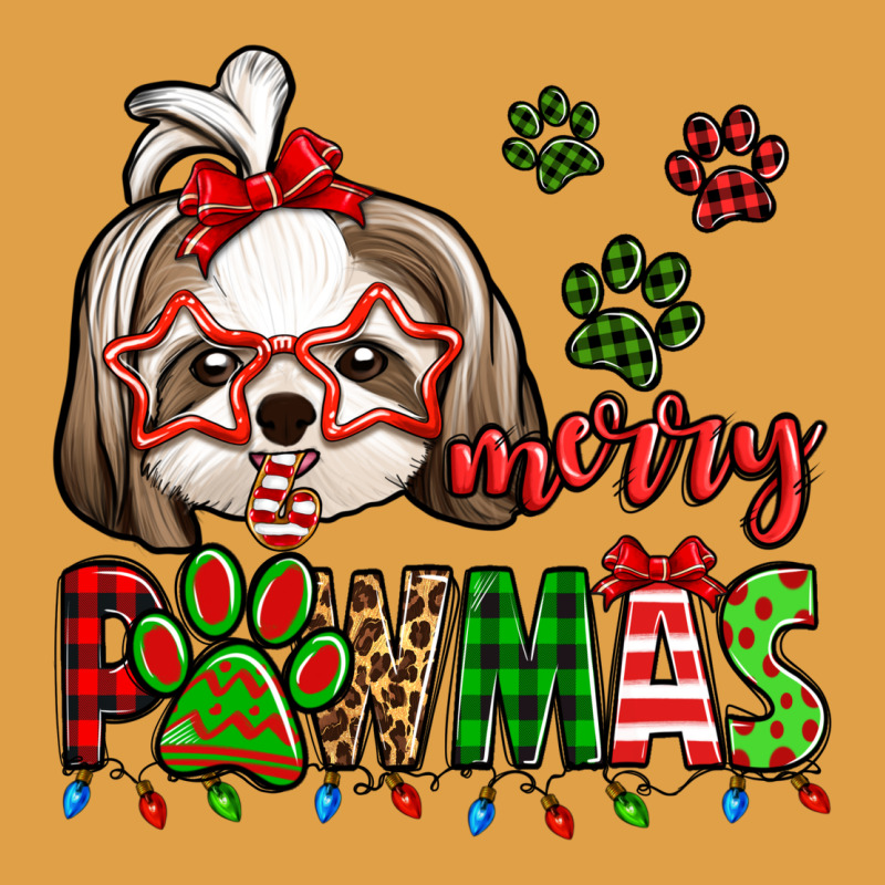 Merry Pawmas Christmas Shih Tzu Premium Hoodie by Jasminsmagicworld | Teevron