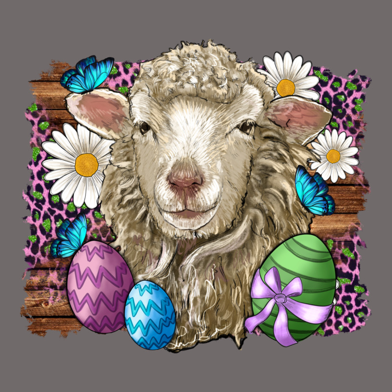 Easter Sheep Eggs Butterfly Daisys Leopard Glitter Wooden Urban Hoodie by Artiststas | Teevron