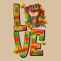 Love Juneteenth With Fist Heavyweight Hoodie | Teevron