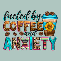 Fueled By Coffee And Anxiety Premium Sweatshirt | Teevron