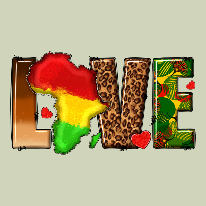 Love Melanin With African Map Heavyweight Hoodie by texasbilliewilder | Teevron