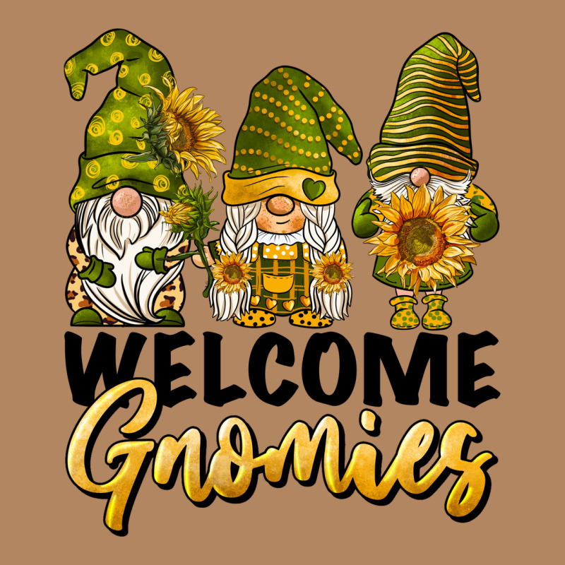 Welcome Gnomies Sunflowers Long Sleeve Tee by BarkalooDesign | Teevron