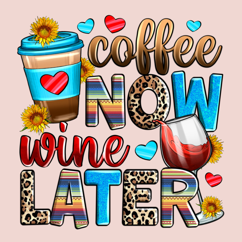 Coffee Now Wine Later Premium Sweatshirt by Zillion Design Studio | Teevron