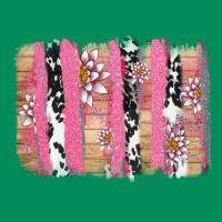V.d Cow And Lotus Brushstrock Urban Hoodie | Teevron