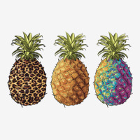 Pineapples Leopard Tie Dye Summer Urban Hoodie | Teevron