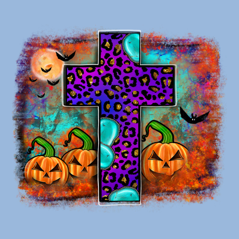 Halloween Cross Premium Hoodie by JahusDesignShop | Teevron