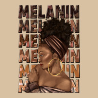 Melanin Melanin Melanin With Afro Girl Heavyweight Hoodie | Teevron