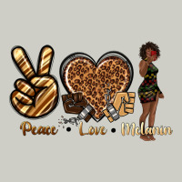 Peace Love Melanin Heavyweight Hoodie | Teevron