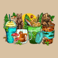 Bear Coffee Cups Heavyweight Hoodie | Teevron