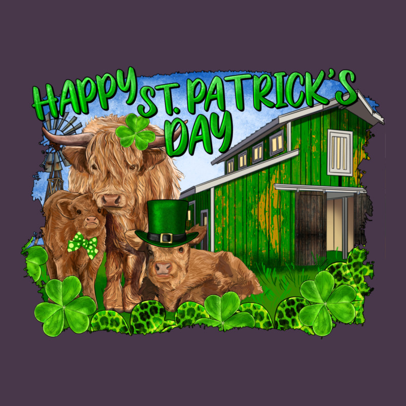 Happy St. Patrick's Day Cattle And Calfs Heavyweight Hoodie by RanaPortraitStore | Teevron