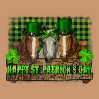Happy St. Patrick's Day Horses With Leprechaun Hat And Bandana Heavyweight Hoodie | Teevron