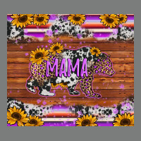 Mama Bear Sunflowers Purple Premium Hoodie | Teevron