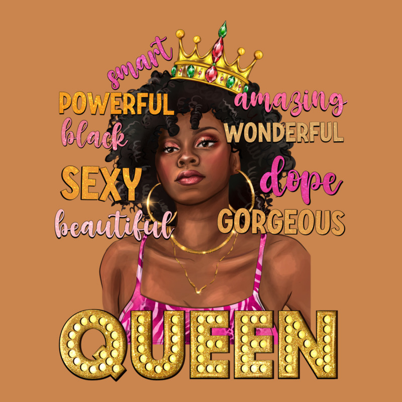 Queen Afro Woman Heavyweight Hoodie by texasbilliewilder | Teevron