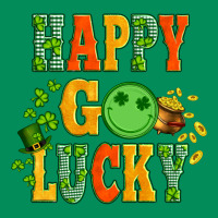 Happy Go Lucky  With Coin And Shamrock Urban Hoodie | Teevron