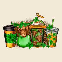 Longhaired Cow St Patricks Coffee Premium Hoodie | Teevron