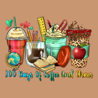 100 Days Of Coffee And Chaos Coffee Cups Heavyweight Hoodie | Teevron