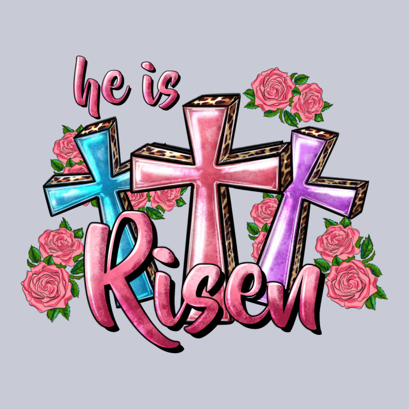 He Is Risen Cross Heavyweight Hoodie by RanaPortraitStore | Teevron