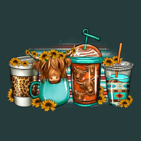 Longhaired Cow Coffee Cups Premium Hoodie | Teevron