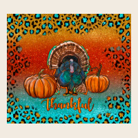 Thankful With Turkey And Pumpkins Premium Sweatshirt | Teevron