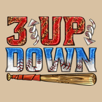 3 Up 3 Down Baseball Heavyweight Hoodie | Teevron