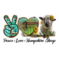 Peace Love Hampshire Sheep | Teevron
