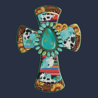 Cross With Leopard Sunflower Gemstone Serape Cowhide Urban Hoodie | Teevron