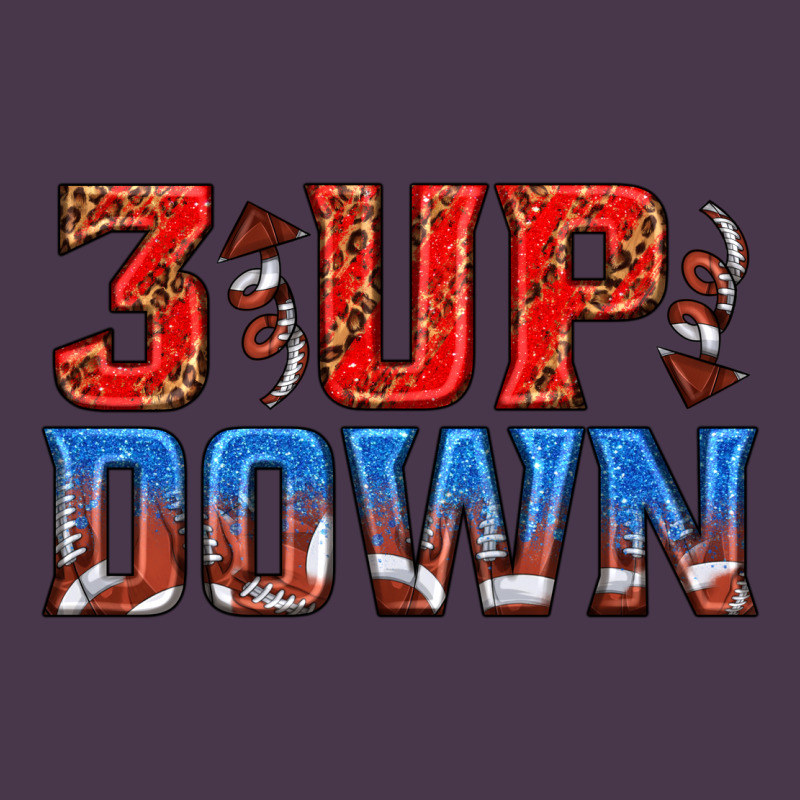 3 Up 3 Down Football Heavyweight Hoodie by texasbilliewilder | Teevron