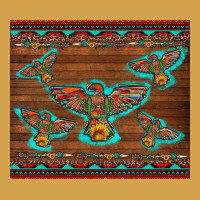 Western Thunderbird And Arrow With Aztec Leopard Urban Hoodie | Teevron