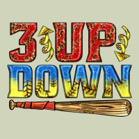 3 Up 3 Down Softball Heavyweight Hoodie | Teevron