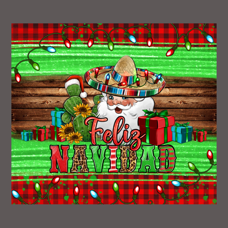 Feliz Navidad Spanish Christmas Santa Tumbler Premium Hoodie by Jasminsmagicworld | Teevron