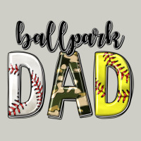 Ballpark Dad With Softball And Baseball Heavyweight Hoodie | Teevron
