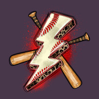 Baseball Lightning Bolt Heavyweight Hoodie | Teevron